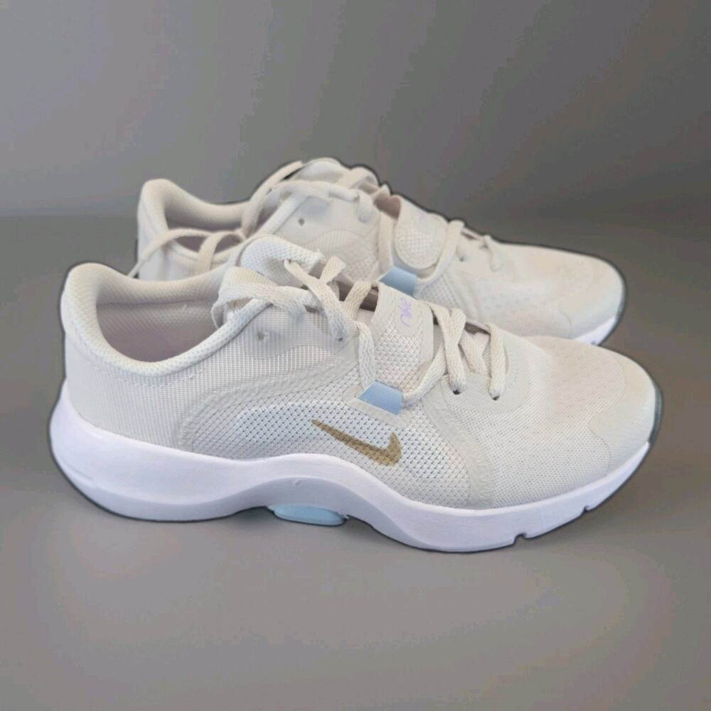 Size 6 - Nike In-Season TR 13 Platinum Tint Metallic Gold Grain W